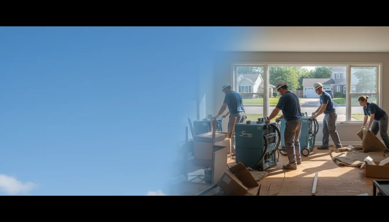 Flood Restoration in Crystal Beach, FL near me